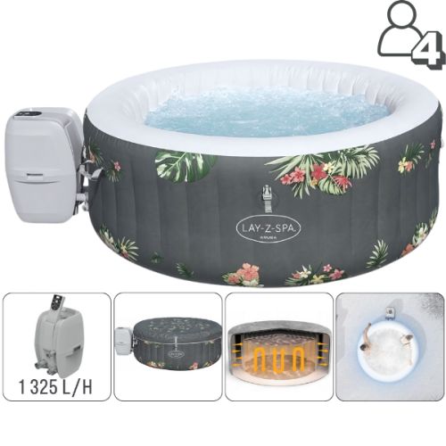 Jacuzzi SPA Bahamas AirJet 180x66cm, 669L, 4 persoane