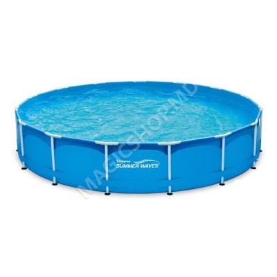 Piscină cu cadru metalic și pompă de filtrare Summer 457x84cm