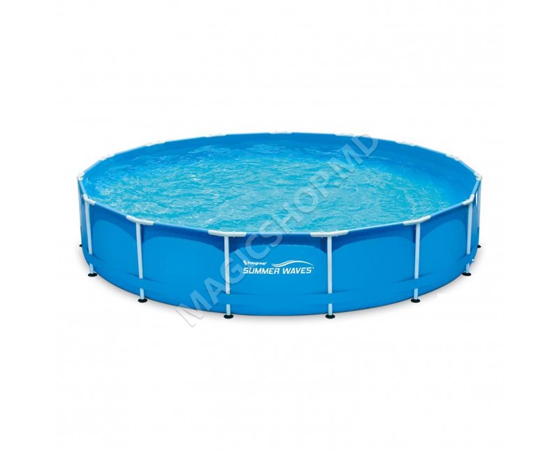 Piscină cu cadru metalic și pompă de filtrare Summer 457x84cm