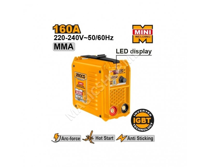 Aparat de sudat 160A INGCO ING-MMA16018