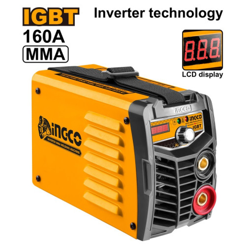 Aparat de sudură cu invertor INGCO ING-MMA16015 160A