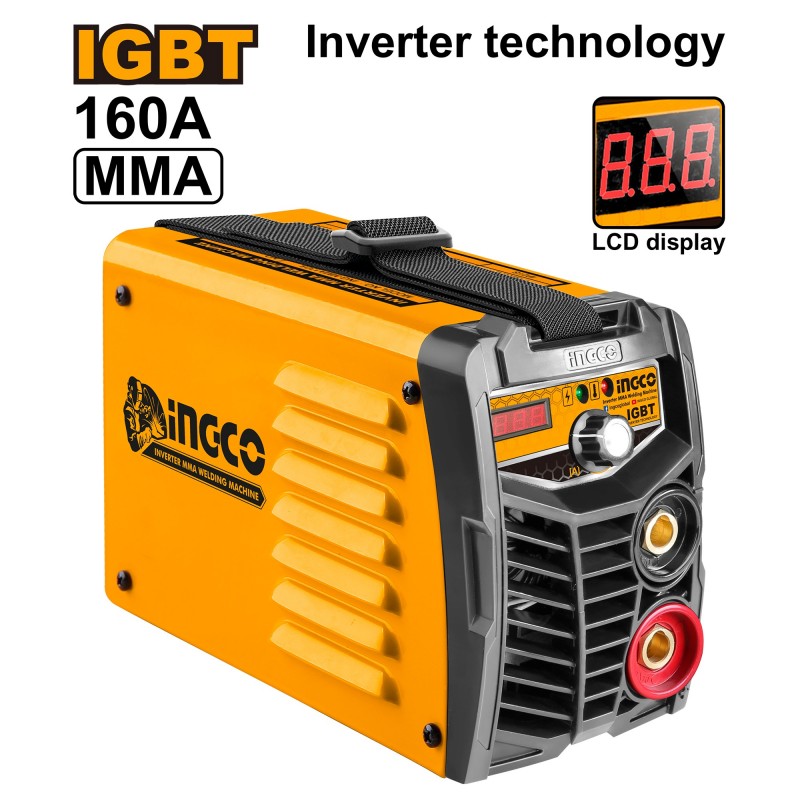 Aparat de sudură cu invertor INGCO ING-MMA16015 160A