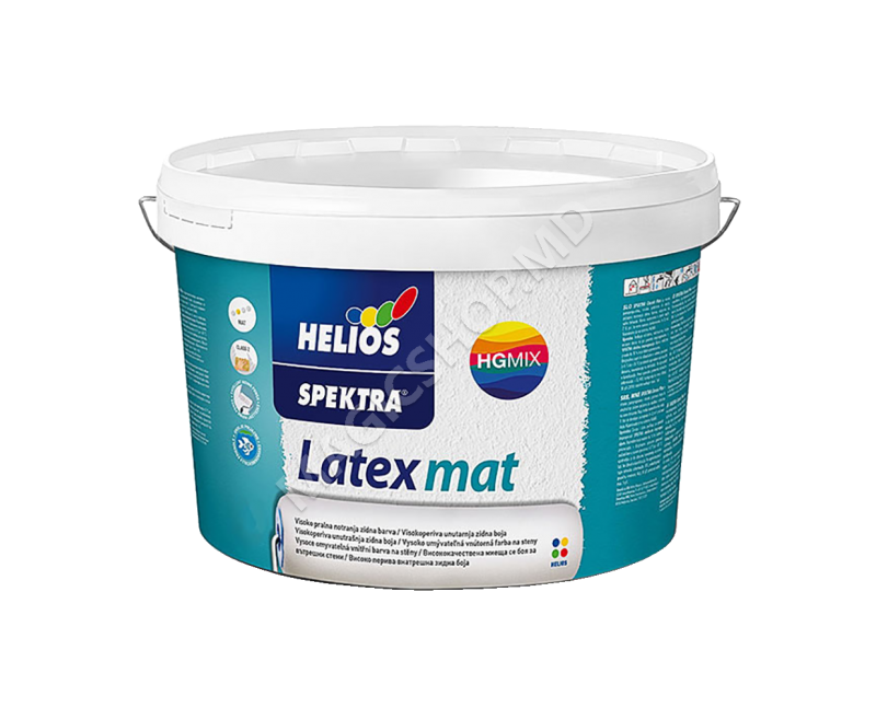 Vopsea lavabila Spektra Latex Mat alb 10L