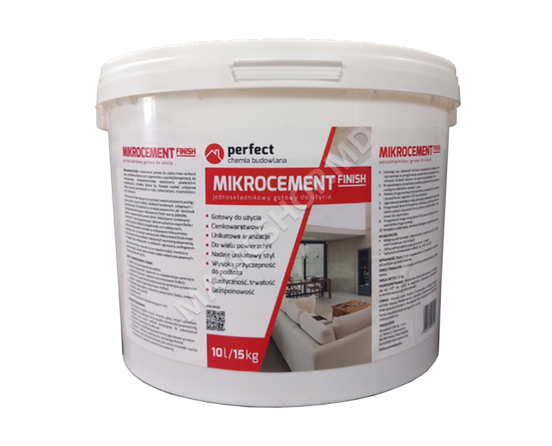 Acoperire decorativa Microciment 10L/15kg