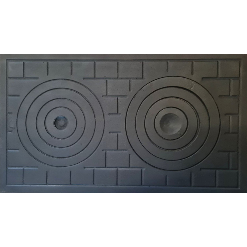 Plita fonta 2 ochi 700x400mm