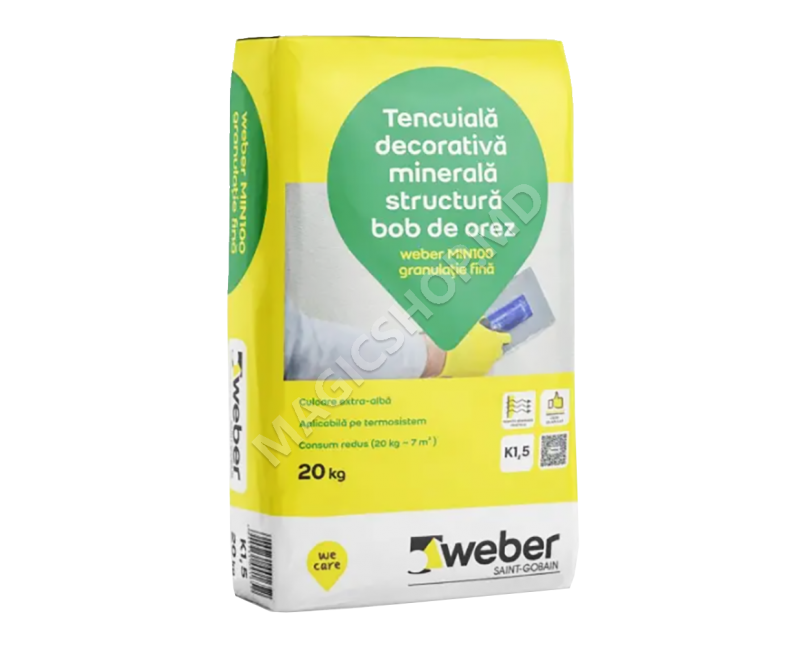 Декоративная штукатурка Weber Min100 Coroed-30 20kg