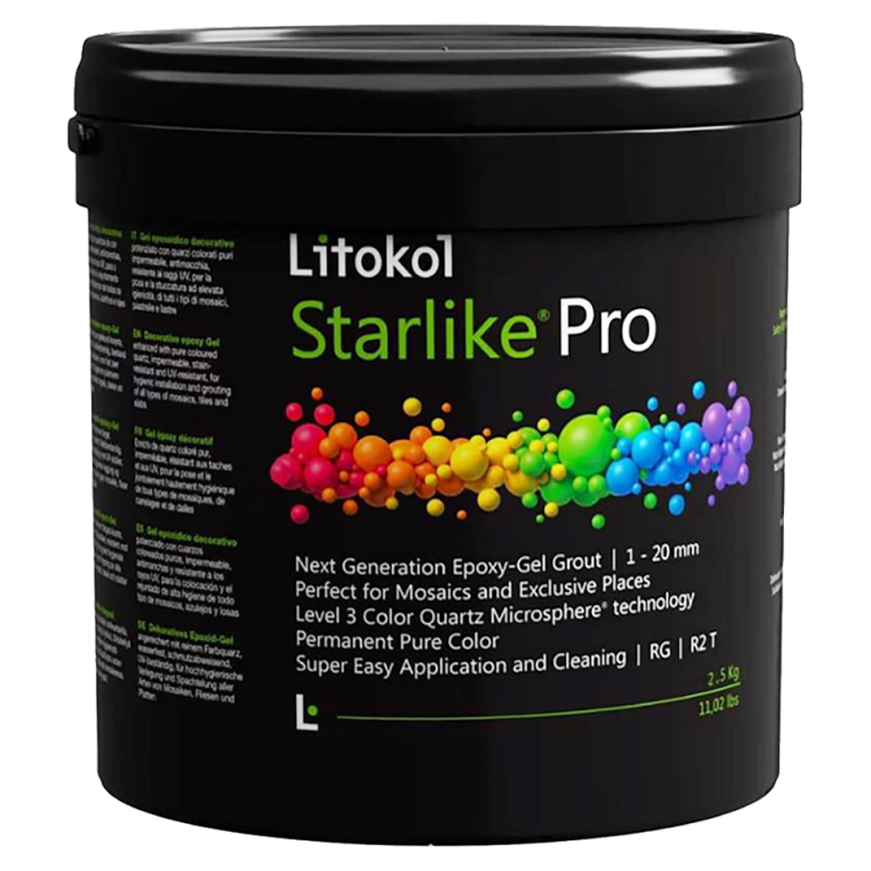 Chit epoxidic-gel Starlike Pro 1-20mm 35 Arenaria 2.5kg - diferite culori