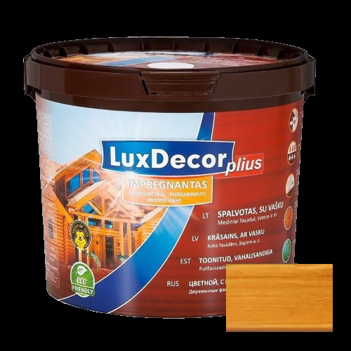 Impregnant lemn LuxDecor Stejar deschis 5L - diferite culori