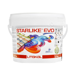 Эпоксидная шпатлевка Starlike Evo 1-15 мм 235 Caffe 2,5 кг - разные цвета