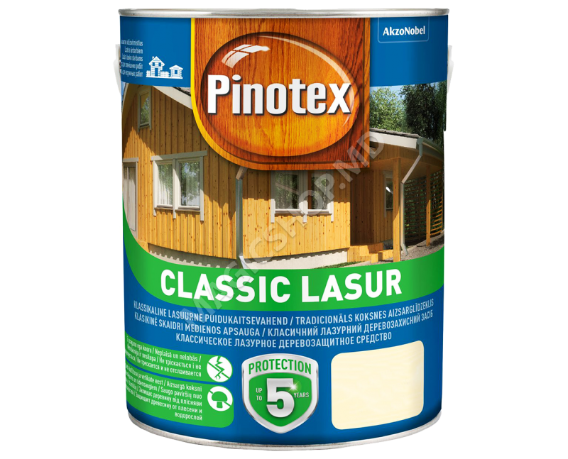 Impregnant lemn Pinotex Classic Lasur Tic 3L - diferite culori