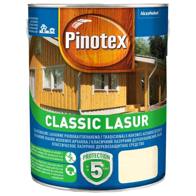 Impregnant lemn Pinotex Classic Lasur Tic 3L - diferite culori