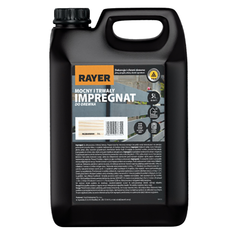 Impregnant lemn Rayer Incolor 5L - diferite culori