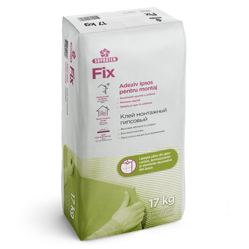 Adeziv pe baza de ipsos FIX 17 kg