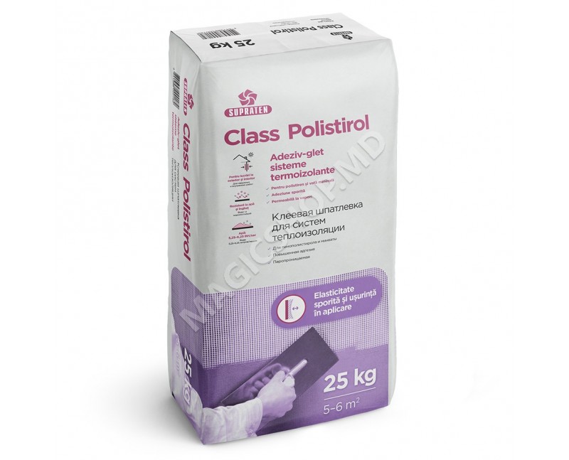 Клей для систем теплоизоляции CLASS POLISTIROL 25 кг