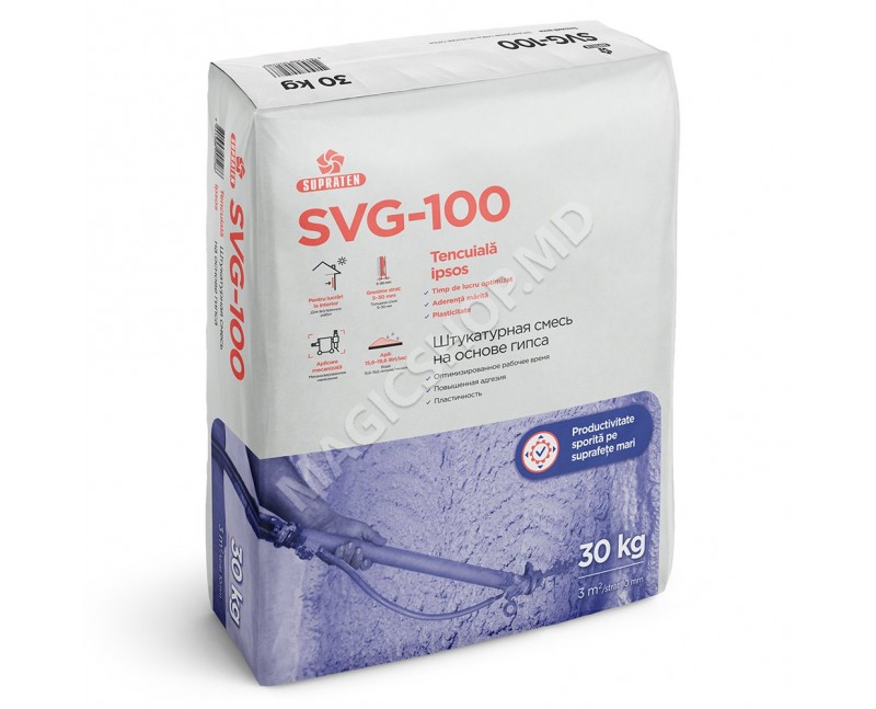 Штукатурная смесь SVG-100 30кг