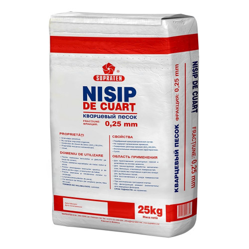 Nisip de cuart 25kg