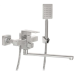 Set de baie Mixxus KUB-006, Otel inoxidabil