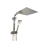 Baterie + coloana dus Mixxus FIT-009-J, Otel inoxidabil