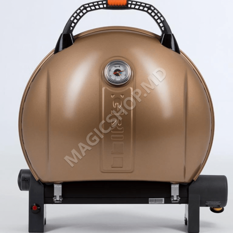 Grătar pe gaz O-GRILL 900T, (crema, gold, albastru, negru, portocaliu)