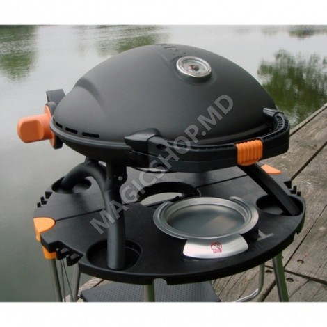 Grătar pe gaz O-GRILL 900T, (crema, gold, albastru, negru, portocaliu)