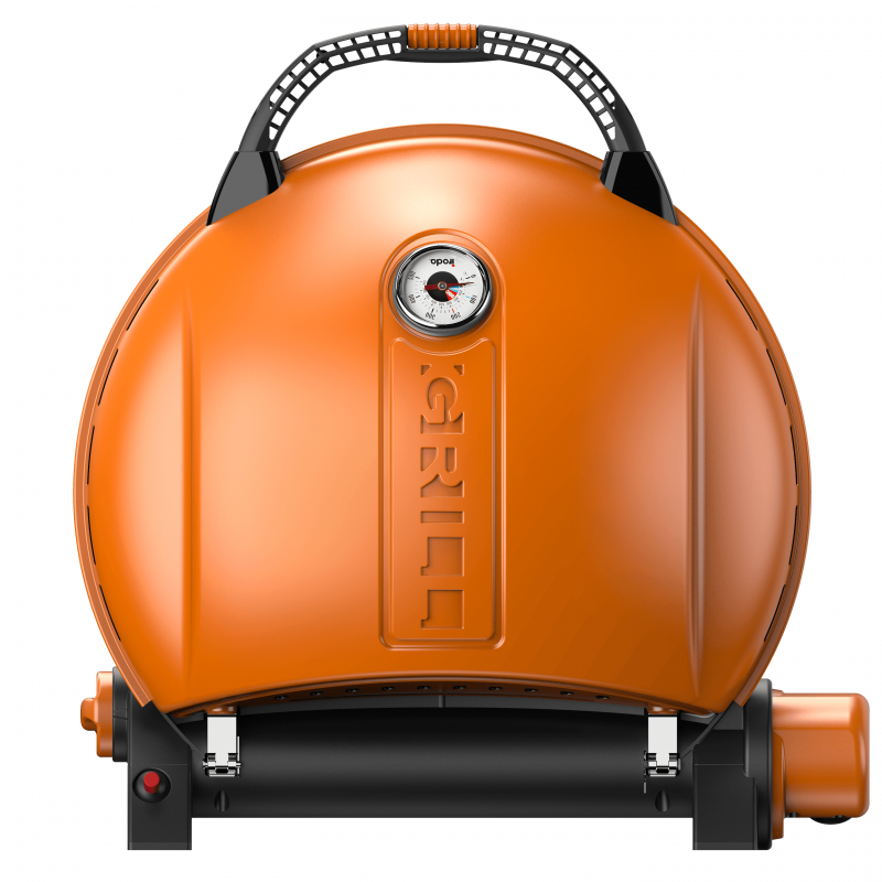 Grătar pe gaz O-GRILL 900T, (crema, gold, albastru, negru, portocaliu)