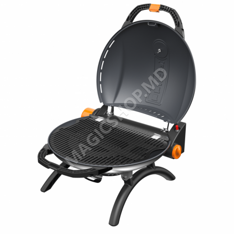Grătar pe gaz O-GRILL 900T, (crema, gold, albastru, negru, portocaliu)