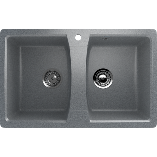 Chiuvetă Elefant E-42-309 gri 77x49.5 cm