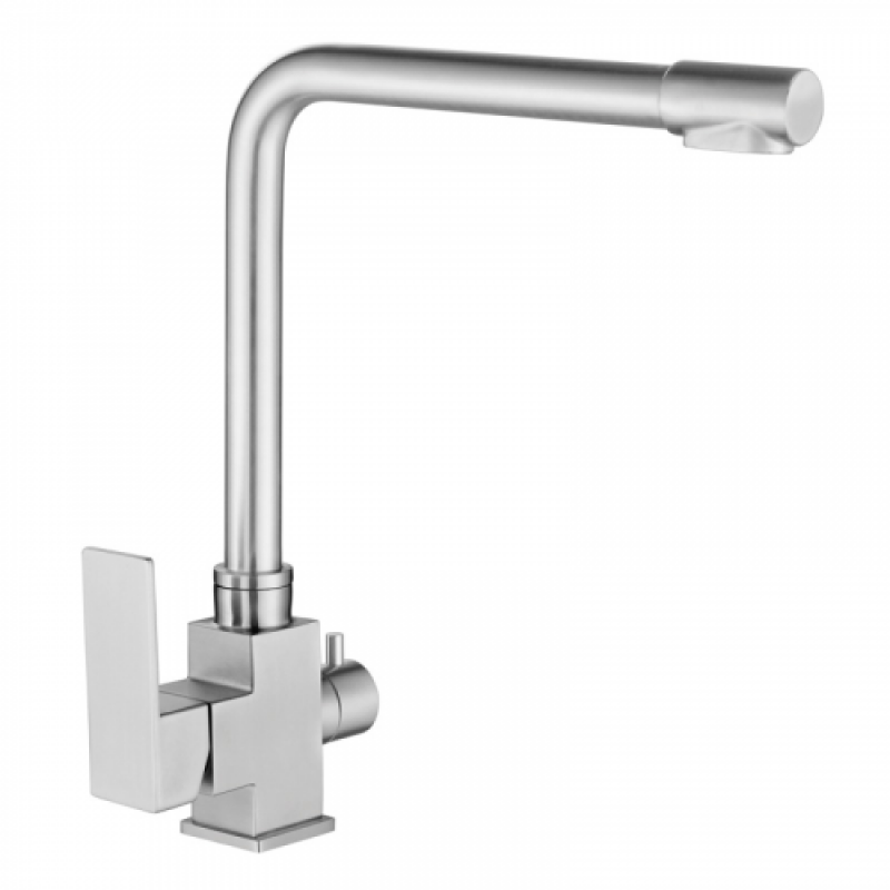Baterie pentru chiuvetă Mixxus KUB-021 Inox