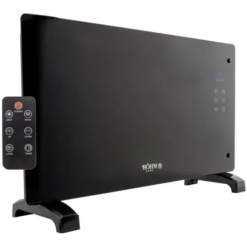 Convector panou sticla BH09G-BL BÖHM