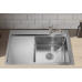 Chiuvetă din oțel inoxidabil BOHM HM 78x49 21.5 Satin