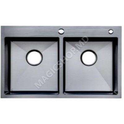 Мойка из нержавеющей стали BOHM HM 78x49D 21,5 см, Satin