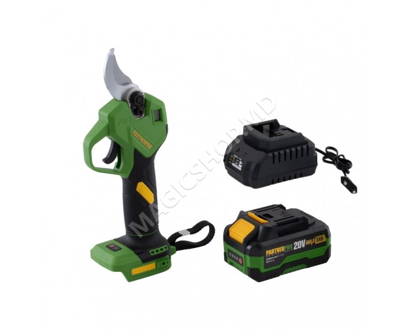 Foarfeca de gradina pe acumulator PARTNERPRO PP-FE3A