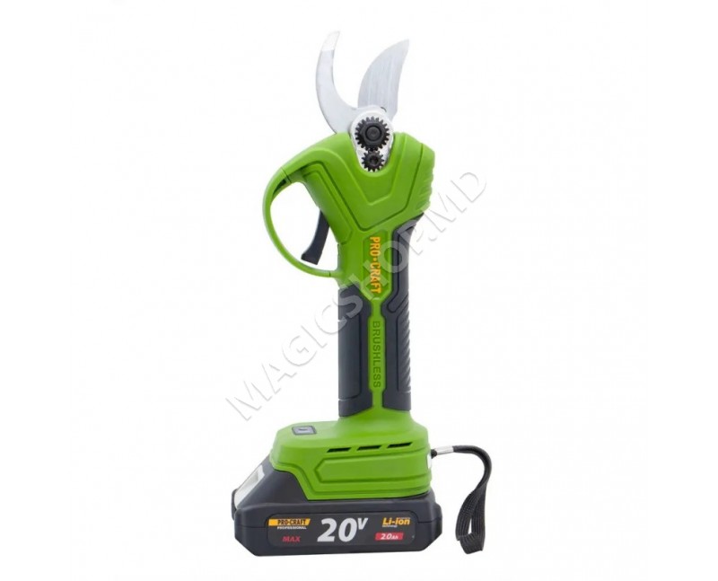 Foarfece de grădinărit pe acumulator Procraft ES30Li (cu 1 baterie)