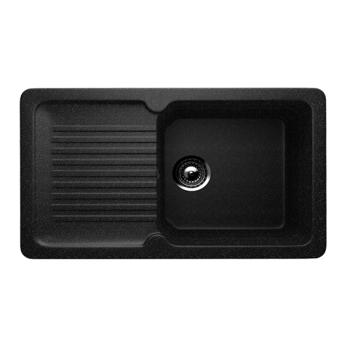 Chuvetă Ulgran U-506-308 Negru 77x49,5