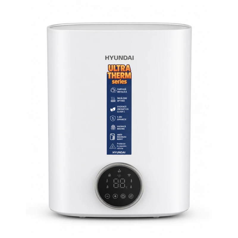 Boiler vertical plat Hyundai HYWH-YLI30, 30 l, 2000 W