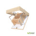 Scara pentru mansarda ECO+ Mini, H-2.8m, 80/90x100cm