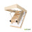 Scara DOUBLE Luxe Mini, H-2.80м, 60/70×90см