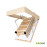 Scara de mansarda ECO+ Mini 60/70/80/90×100см H280