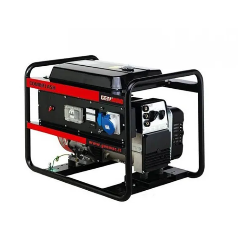 Generator / Aparat de sudat GENMAC RG201HOE - M5 benzină 5.6 kW 230 V