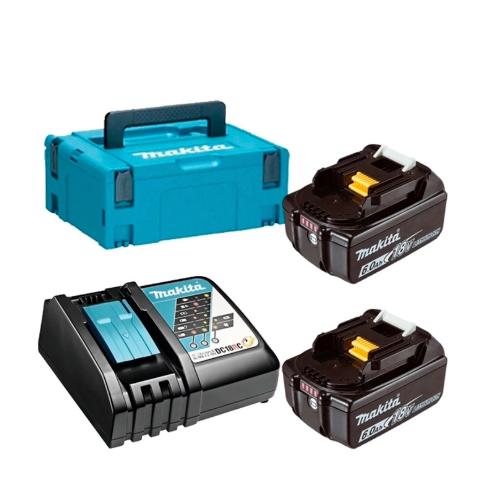 Incărcător + 2 acumulatoare Makita 198116-4 2 x 6 Ah 18 V li-Ion