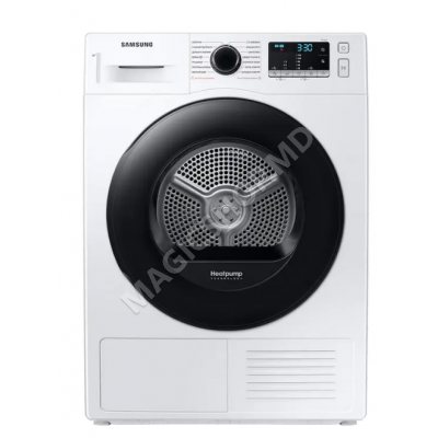 Masina de uscat rufe Samsung DV90TA040AE/UA, 9kg, Alb