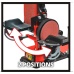 Mașină de șlefuit TC-US 380 380 W 220 - 240 V 1500 rot/min Einhell