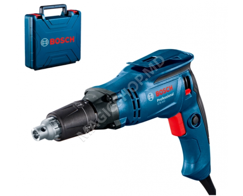 Шуруповёрт GTB 650 12 Нм 220 - 240 В 5000 rpm Bosch