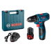 Maşină de găurit/înşurubat cu acumulator GSR 120 Li 30 Nm 2.0 Ah 12 V 0 - 400/1500 rot/min Bosch