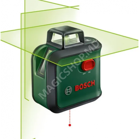 Nivelă cu laser Bosch AdvancedLevel 360 verde 24 m 6 V IP54