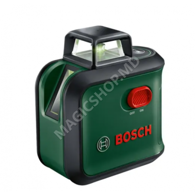 Лазерный уровень Bosch AdvancedLevel 360 зеленый 24 м 6 В IP54