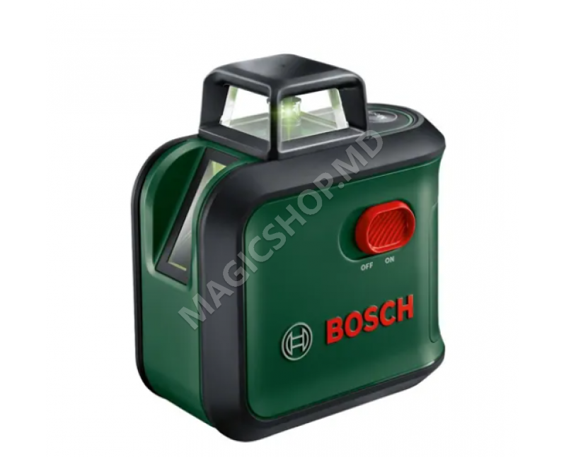 Лазерный уровень Bosch AdvancedLevel 360 зеленый 24 м 6 В IP54