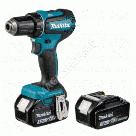 Дрель-шуруповерт DDF485RFJ 50 Нм 3.0 Ач 18 В 500 - 1900 об/мин Makita