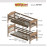 Pat din lemn natural Mebigr 80 x 200 (2x nivel)