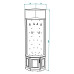 Cuier de colț Liverpool N40 Ivory